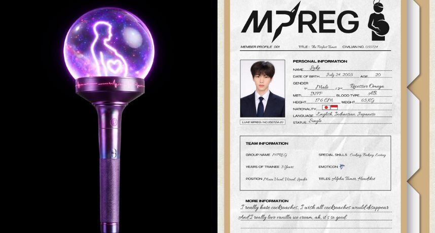 男團名直接叫「MPREG」太衝擊！主打男性懷孕概念全網看傻 官方急發聲：其實是粉絲自創團